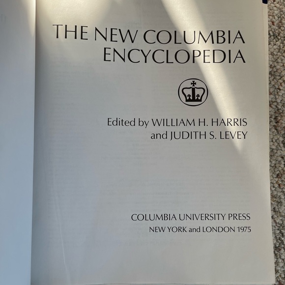 The New Columbia Encyclopedia 1975 - Picture 3 of 7